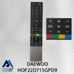 کنترل اصلی و هوشمند تلویزیون دوو HOF22D715GPD9