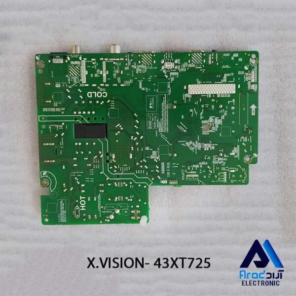 مین برد تلویزیون ایکس ویژن 43XT725