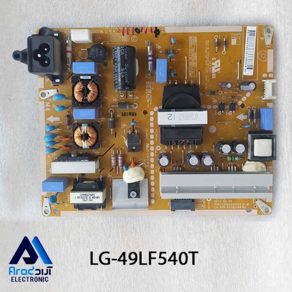 برد پاور تلویزیون ال جی مدل 49LF540T