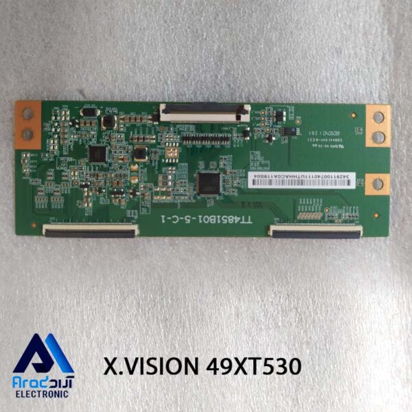 برد تیکان تلویزیون ایکس ویژن 49XT530