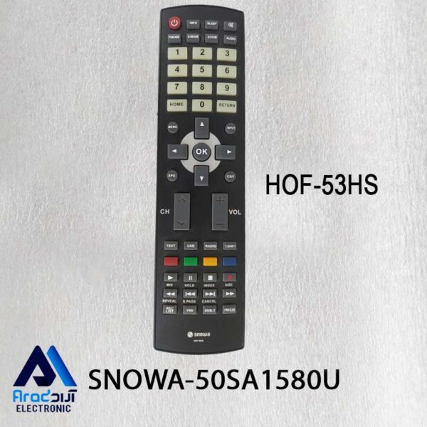 کنترل تلویزیون اسنوا 50SA1580U
