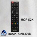 کنترل اصلی تلویزیون اسنوا 43NY300D