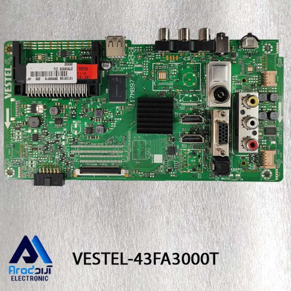 مین برد تلویزیون وستل 43FA3000T .