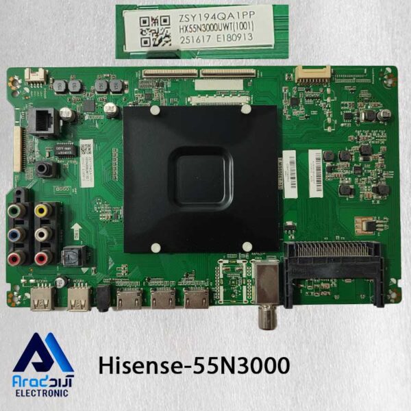 مین برد تلویزیون هایسنس 55N3000
