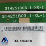 برد آدرس تلویزیون تی سی ال 43D3000