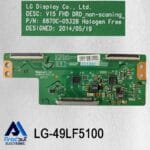 برد تیکان تلویزیون ال جی 49LF5100