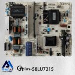 برد تغذیه تلویزیون جی پلاس 58LQ721S