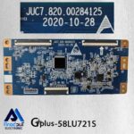 برد تیکان تلویزیون جی پلاس 58LQ721S
