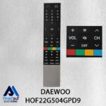 کنترل اصلی تلویزیون دوو HOF22G504GPD9