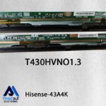 برد آدرس تلویزیون هایسنس 43A4K