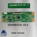 برد تیکان تلویزیون سونی 32T550A