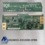 برد تیکان تلویزیون دوو مدل 43H2000-DPBN