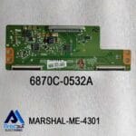 برد تیکان تلویزیون مارشال