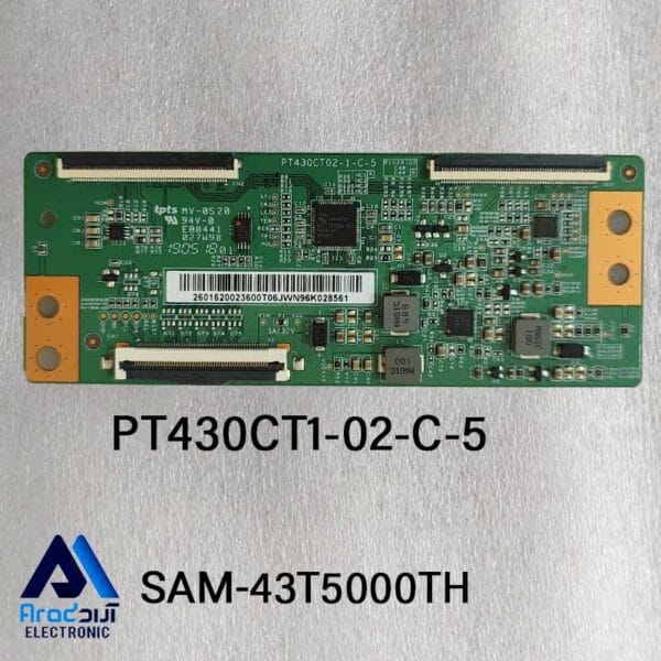 برد تیکان تلویزیون سام 43T5000