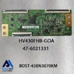 برد تیکان تلویزیون بست 43BN3070KM