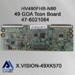 برد تیکان تلویزیون ایکس ویژن 49XK570
