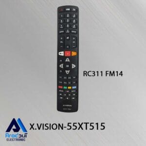 کنترل اصلی تلویزیون هوشمند ایکس ویژن 55XT515