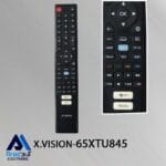 کنترل اصلی تلویزیون هوشمند ایکس ویژن 65XTU845