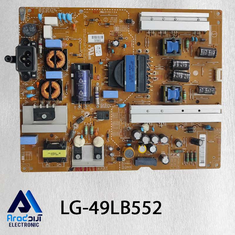 49LB552--POWER تغذیه تلویزیون ال جی 49LB552