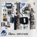 برد تغذیه تلویزیون جی پلاس 50PU742N