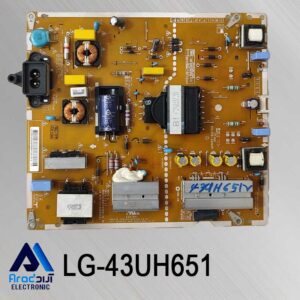تغذیه تلویزیون ال جی 43UH651