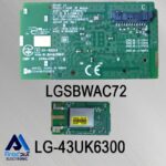 برد وای فای تلویزیون ال جی 43UK6300