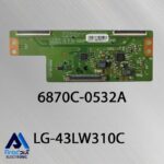 برد تیکان تلویزیون ال جی 43LW310C