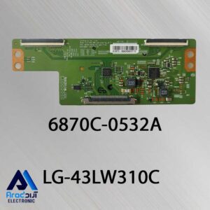 برد تیکان تلویزیون ال جی 43LW310C