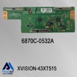 برد تیکان تلویزیون ایکس ویژن 43XT515