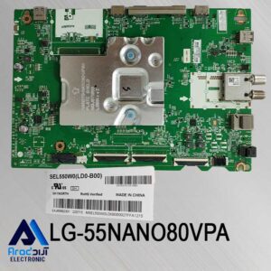 مین برد تلویزیون ال جی 55NANO80VPA