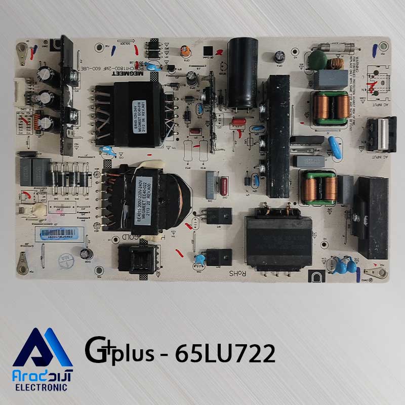 65LU722---POWER تغذیه تلویزیون جی پلاس 65LU722