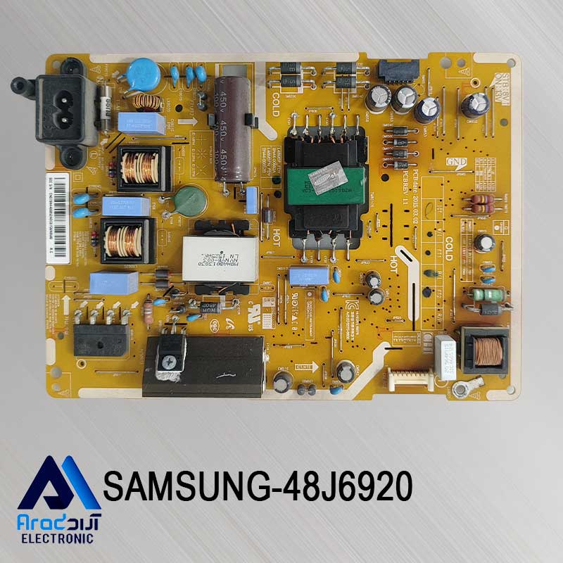 48J6920---POWER برد تغذیه تلویزیون سامسونگ 48J6920