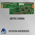 برد تیکان تلویزیون ایکس ویژن 42K3DS200