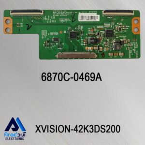برد تیکان تلویزیون ایکس ویژن 42K3DS200