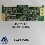 برد تیکان تلویزیون ال جی 43LJ510V