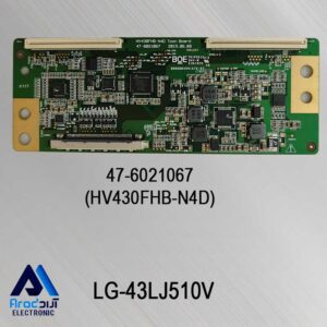 برد تیکان تلویزیون ال جی 43LJ510V