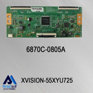 برد تیکان تلویزیون ایکس ویژن 55XYU725