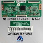 برد تیکان تلویزیون ایکس ویژن 55XYU785