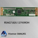 برد تیکان تلویزیون هایسنس 58A62KS
