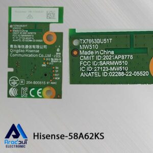 برد وای فای تلویزیون هایسنس 58A62KS