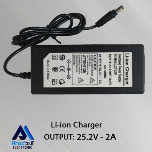 شارژر باتری لیتیومی 6 سل 2 آمپر