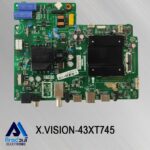 مین برد تلویزیون ایکس ویژن 43XT745