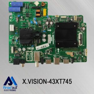 مین برد تلویزیون ایکس ویژن 43XT745