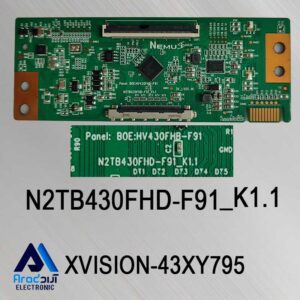 تیکان تلویزیون ایکس ویژن 43XY795