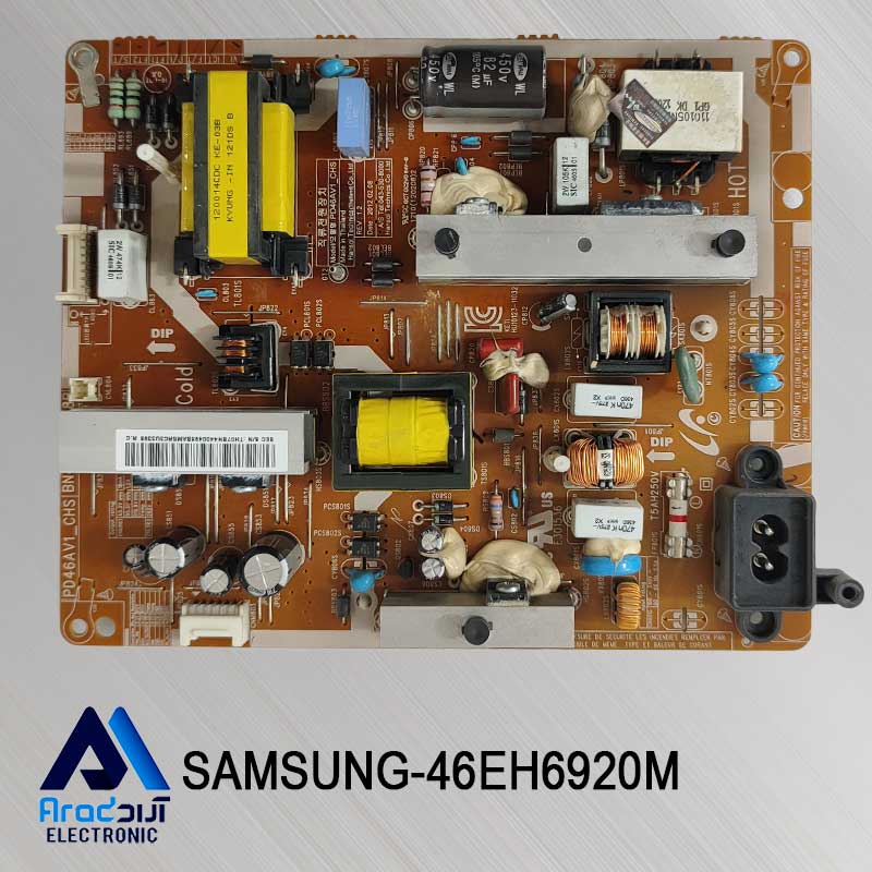 46EH6920M----POWER برد تغذیه تلویزیون سامسونگ 46EH6920M