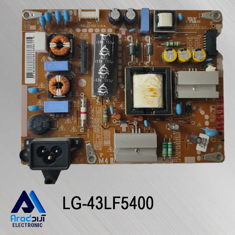 برد پاور تلویزیون الجی 43LF5400