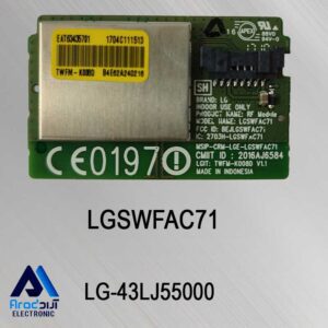 برد وای فای تلویزیون ال جی 43LJ55000
