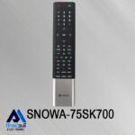 کنترل اصلی تلویزیون اسنوا 75SK700