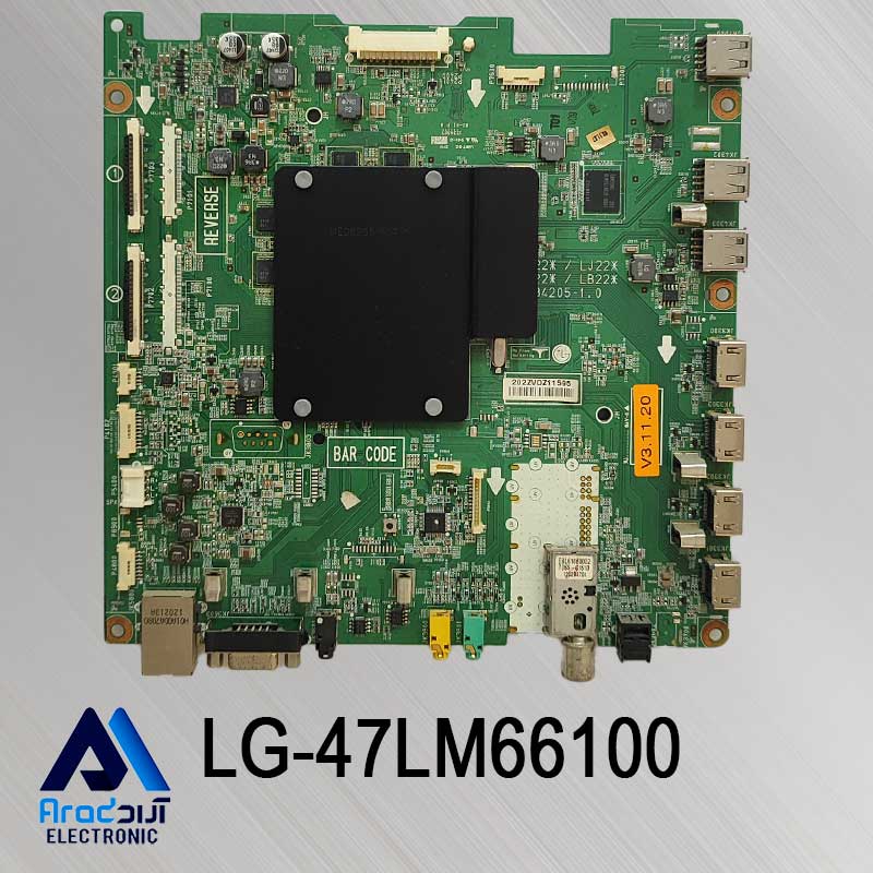 مین برد تلویزیون ال جی 47LM66100