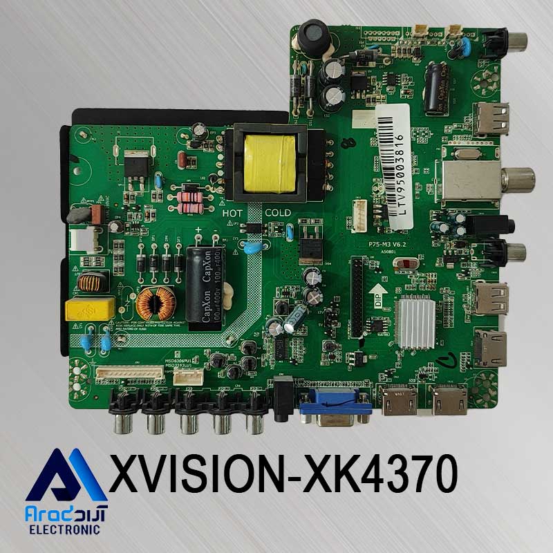 XK4370---MB مین برد تلویزیون ایکس ویژن XK4370